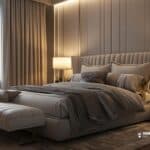 Luxuriöse Schlafzimmer-Designs: Eleganz und Komfort meistern